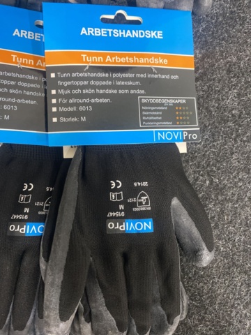 967144-2 Assortment of work gloves, Novipro