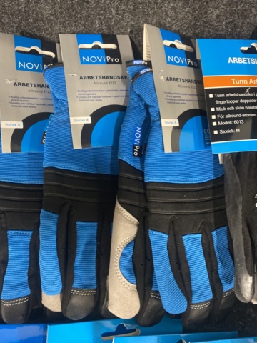 967144-5 Assortment of work gloves, Novipro