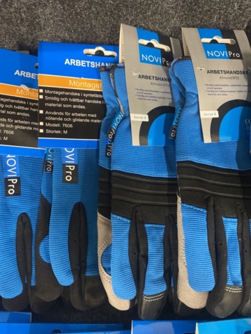 967144-6 Assortment of work gloves, Novipro