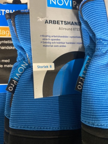 967144-8 Assortment of work gloves, Novipro