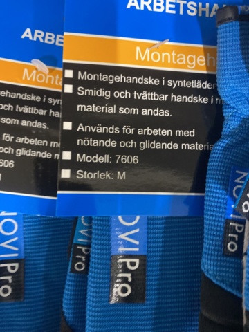 967144-9 Assortment of work gloves, Novipro