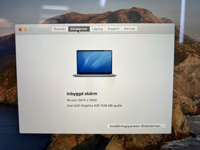 921696-12 Laptop, Apple, MacBook Pro 16" 1 TB, 2019 - Shipping included!