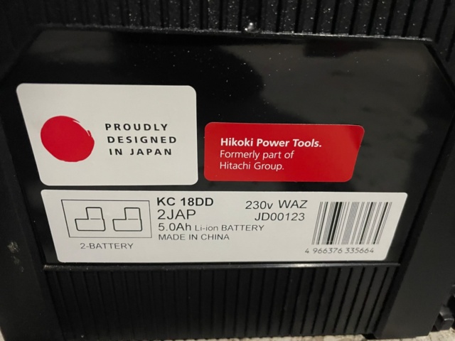 967212-3 Nut driver Hikoki DS 18DD without battery and charger - mint condition