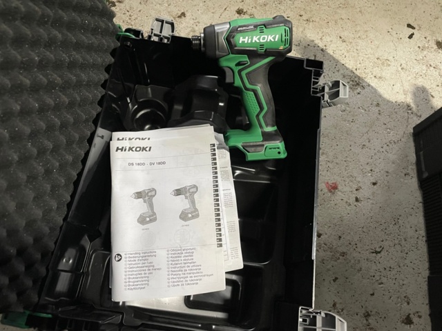 967212-1 Nut driver Hikoki DS 18DD without battery and charger - mint condition