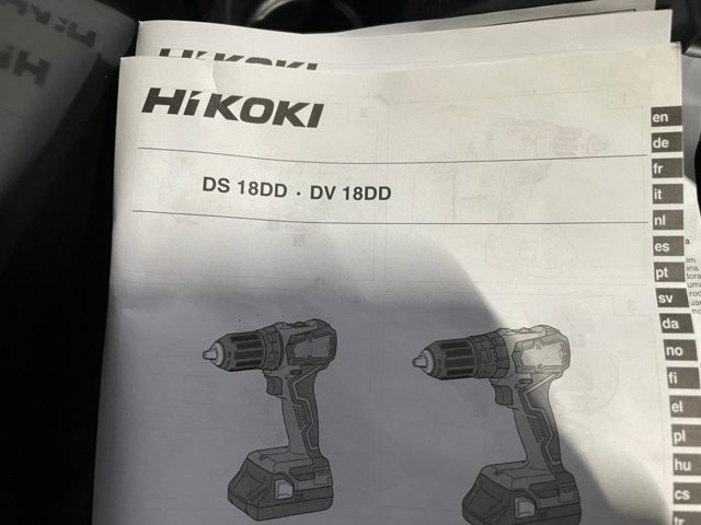 967212-5 Nut driver Hikoki DS 18DD without battery and charger - mint condition