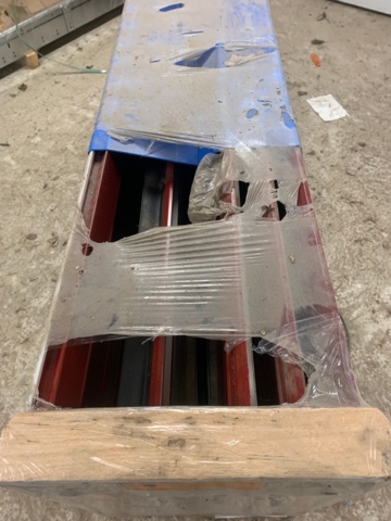 967214-8 Garage door overhead sliding door Hörmann SPU 40 3000x3050mm (Unused)