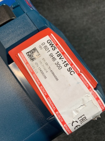 967311-4 Angle grinder Bosch GWS 18V-15 SC