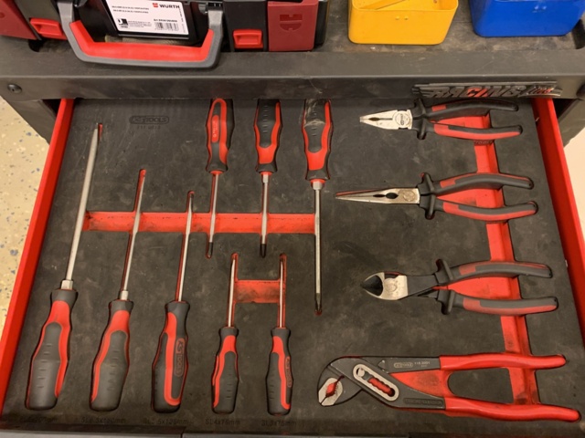 940770-10 Tool trolley KS Tools Racing Line with contents