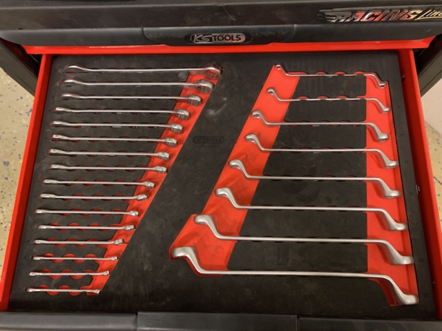 940770-11 Tool trolley KS Tools Racing Line with contents