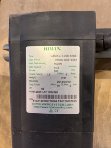 896947-2 Pallet with actuator