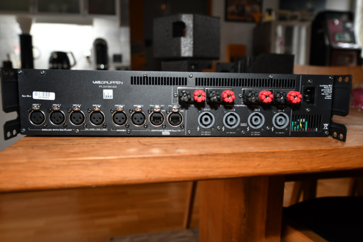 904655-3 LAB PLM 5K44 4X1250W / 4OHM 4-CHANNEL DSP AMPLIFIER