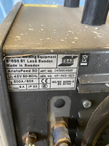 961014-3 Swets Esab Aristo Mig 400