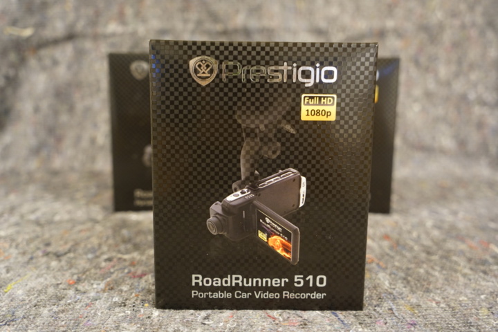 954012-2 3 car cameras PRESTIGIO ROADRUNNER CAR CAMERA 510HD