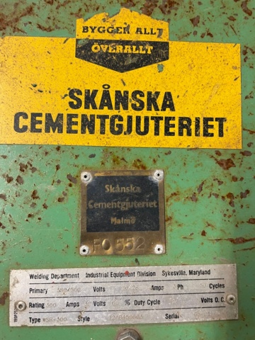 967964-6 Stick welding - Westinghouse