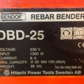 967961-2 Rebar bending machine - Bendof DBD-25