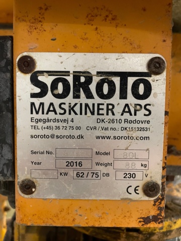 967958-4 Soroto - Forced mixer 80L