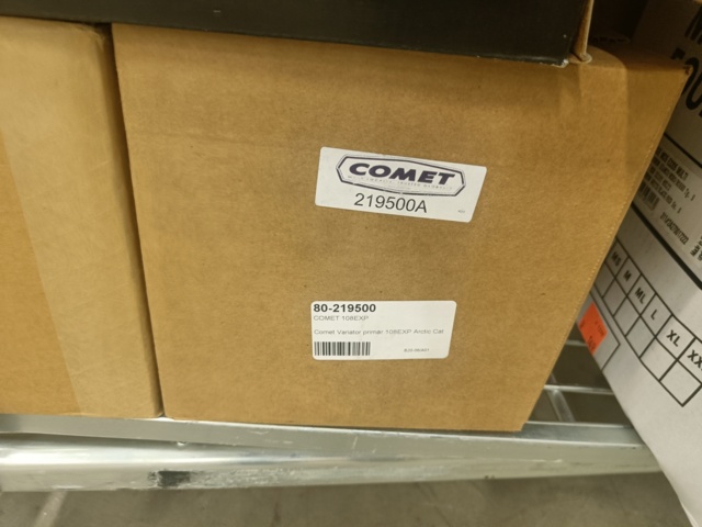 887544-4 Lot of new variators and variator accessories (Comet)