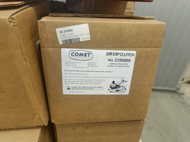 887544-3 Lot of new variators and variator accessories (Comet)