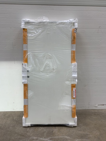 968063-5 Exterior door Swedoor P-100 White 10X20 Right