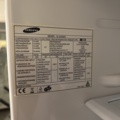 968868-2 Samsung combi-freezer and dishwasher