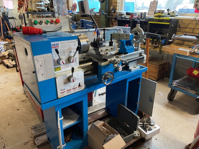 967204-2 Lathe HBM Machines CQ 6133