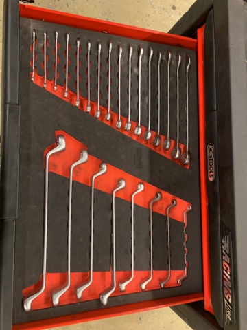 940795-4 Tool trolley KS Tools Racing Line incl. content