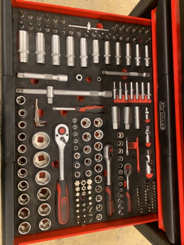 940795-5 Tool trolley KS Tools Racing Line incl. content