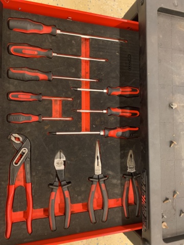 940796-3 Verktygsvagn KS Tools Racing Line inkl. innehåll