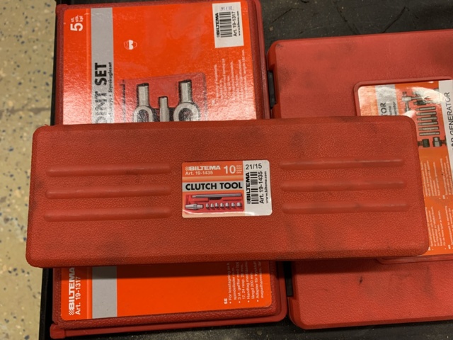 940799-11 Workshop trolley with 17 tool kits from Biltema