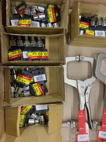 968709-3 Sortiment med bult, spik och verktyg