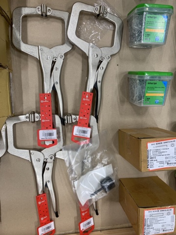 968709-5 Sortiment med bult, spik och verktyg