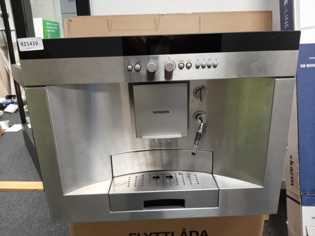 Built-in coffee machine Siemens - PS Auction - We value the future ...