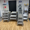 921391-1 Collection of ladders and stools, approx. 25 pcs
