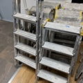 921391-5 Collection of ladders and stools, approx. 25 pcs