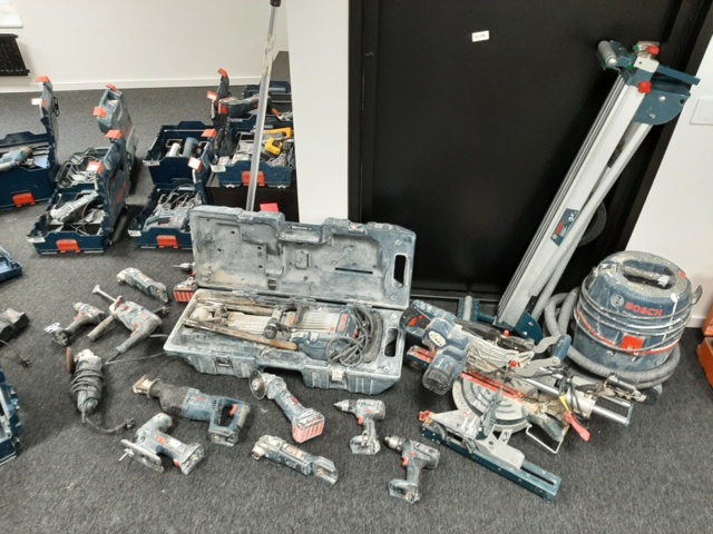 Electric construction machines and accessories from Bosch - PS Auction ...