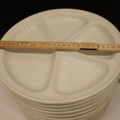 968823-7 12 new porcelain plates. "Three Small Dishes"