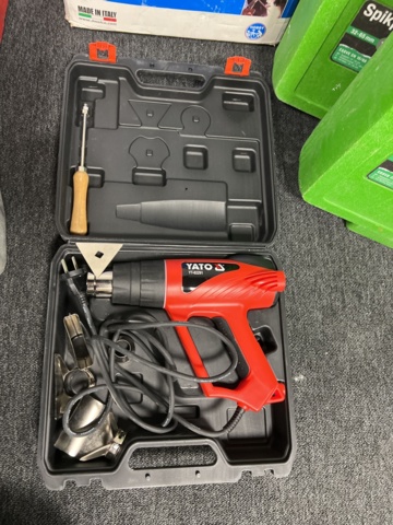 921398-9 Collection of power tools - Grinders, nail guns, welding etc