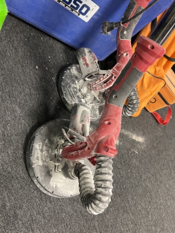 921398-17 Collection of power tools - Grinders, nail guns, welding etc