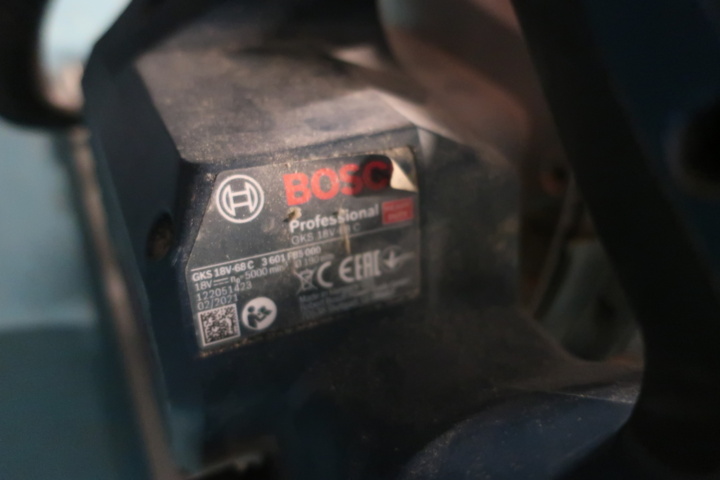 953894-4 Circular saw, Bosch Professional GKS 18V-68c