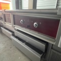 969130-1 Kitchen system Charvet, Stove, deep fryer, grill