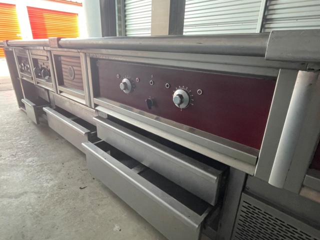 969130-1 Kitchen system Charvet, Stove, deep fryer, grill