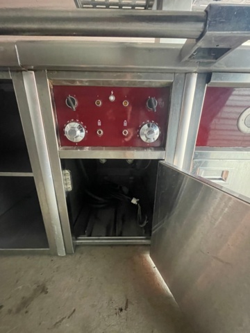 969130-2 Kitchen system Charvet, Stove, deep fryer, grill