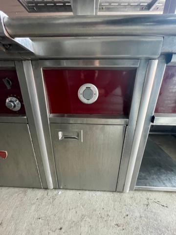 969130-5 Kitchen system Charvet, Stove, deep fryer, grill