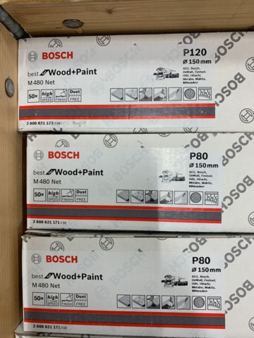 969114-2 Pallet with sandpaper Bosch