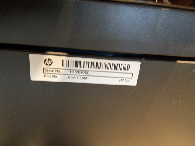 912653-4 Speaker Marshall, Printer HP