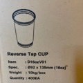 969566-11 Beer machine Reverse tap with associated mug - 400 pcs