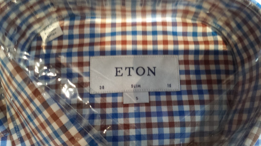 969593-2 Shirts, 2 pieces Eton, size S