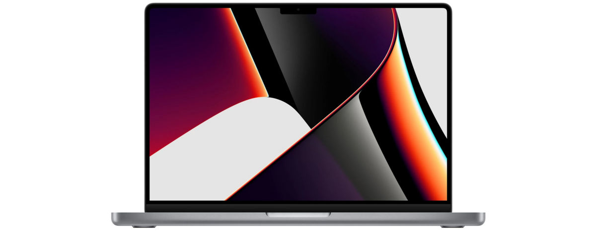 967644-1 Apple 14-inch MacBook Pro: Apple M1 Pro chip with 8‑core CPU and 14‑core GPU, 512GB SSD