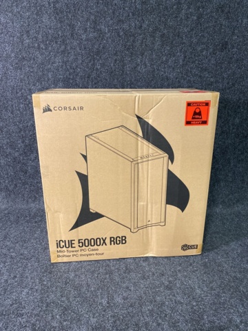 967741-2 Chassis Corsair iCUE 5000X RGB Tempered Glass White