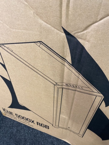 967741-3 Chassis Corsair iCUE 5000X RGB Tempered Glass White